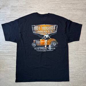 Hot August Nights Participant Shirt 2017 NEW XXL Hot Rod Car Show Reno Sparks